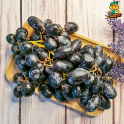 Black Grapes Seedless (500g/pkt)