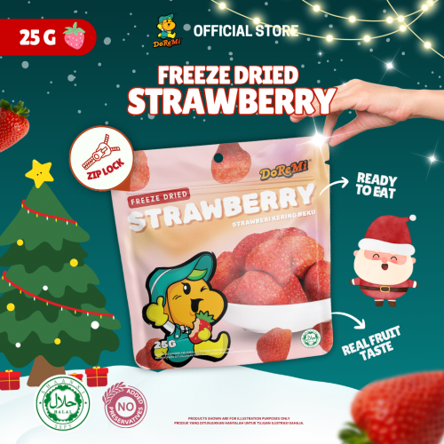 Freeze Dried Strawberry [ 25gm ]
