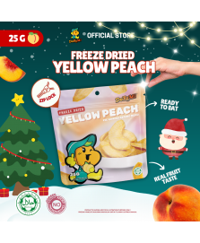 Freeze Dried Yellow Peach [ 25gm ]