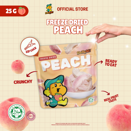 Freeze Dried Peach [ 25gm ]