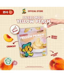 Freeze Dried Yellow Peach [ 25gm ]