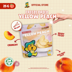 Freeze Dried Yellow Peach [ 25gm ]