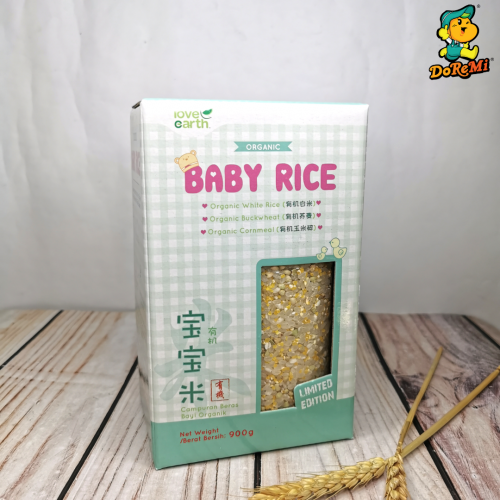 Love Earth Organic Buckwheat Baby Rice (900g) 