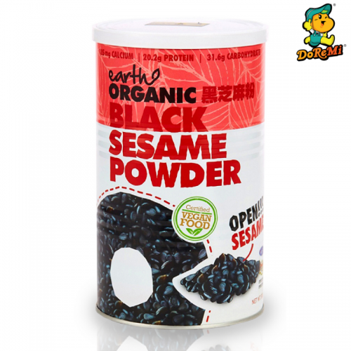 Earth Living Organic Black Sesame Powder (500g)
