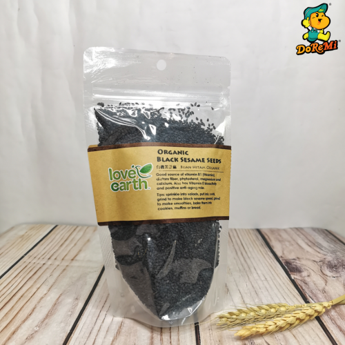 Love Earth Organic Black Sesame Seeds (200g)