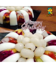 [Pre-Order] Japanese Jelly Fruits Cake (9' INCH)
