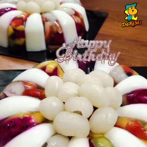 [Pre-Order] Japanese Jelly Fruits Cake (9' INCH)